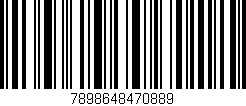 Código de barras (EAN, GTIN, SKU, ISBN): '7898648470889'