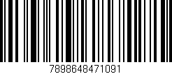 Código de barras (EAN, GTIN, SKU, ISBN): '7898648471091'