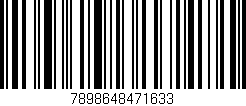 Código de barras (EAN, GTIN, SKU, ISBN): '7898648471633'