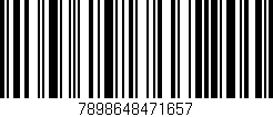 Código de barras (EAN, GTIN, SKU, ISBN): '7898648471657'