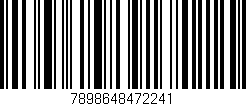 Código de barras (EAN, GTIN, SKU, ISBN): '7898648472241'