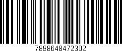 Código de barras (EAN, GTIN, SKU, ISBN): '7898648472302'