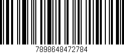 Código de barras (EAN, GTIN, SKU, ISBN): '7898648472784'