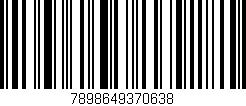 Código de barras (EAN, GTIN, SKU, ISBN): '7898649370638'