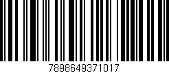 Código de barras (EAN, GTIN, SKU, ISBN): '7898649371017'