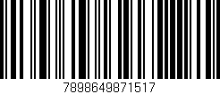 Código de barras (EAN, GTIN, SKU, ISBN): '7898649871517'