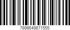 Código de barras (EAN, GTIN, SKU, ISBN): '7898649871555'