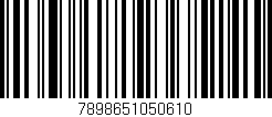 Código de barras (EAN, GTIN, SKU, ISBN): '7898651050610'
