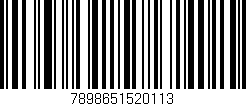 Código de barras (EAN, GTIN, SKU, ISBN): '7898651520113'