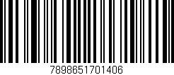 Código de barras (EAN, GTIN, SKU, ISBN): '7898651701406'