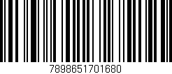 Código de barras (EAN, GTIN, SKU, ISBN): '7898651701680'