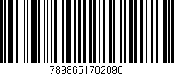Código de barras (EAN, GTIN, SKU, ISBN): '7898651702090'