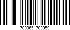 Código de barras (EAN, GTIN, SKU, ISBN): '7898651703059'