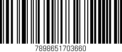 Código de barras (EAN, GTIN, SKU, ISBN): '7898651703660'