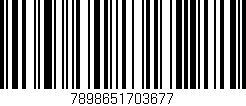 Código de barras (EAN, GTIN, SKU, ISBN): '7898651703677'