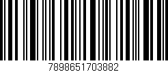 Código de barras (EAN, GTIN, SKU, ISBN): '7898651703882'