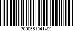 Código de barras (EAN, GTIN, SKU, ISBN): '7898651941499'