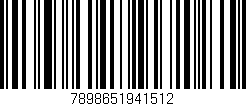 Código de barras (EAN, GTIN, SKU, ISBN): '7898651941512'