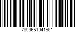 Código de barras (EAN, GTIN, SKU, ISBN): '7898651941581'
