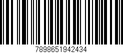 Código de barras (EAN, GTIN, SKU, ISBN): '7898651942434'