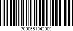 Código de barras (EAN, GTIN, SKU, ISBN): '7898651942809'