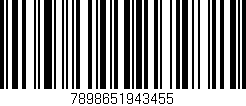 Código de barras (EAN, GTIN, SKU, ISBN): '7898651943455'