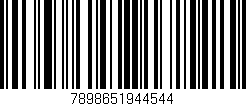 Código de barras (EAN, GTIN, SKU, ISBN): '7898651944544'