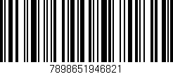 Código de barras (EAN, GTIN, SKU, ISBN): '7898651946821'