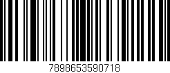 Código de barras (EAN, GTIN, SKU, ISBN): '7898653590718'