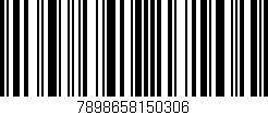 Código de barras (EAN, GTIN, SKU, ISBN): '7898658150306'