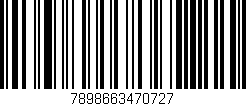 Código de barras (EAN, GTIN, SKU, ISBN): '7898663470727'