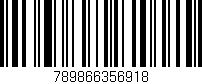 Código de barras (EAN, GTIN, SKU, ISBN): '789866356918'