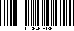 Código de barras (EAN, GTIN, SKU, ISBN): '7898664605166'