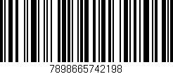 Código de barras (EAN, GTIN, SKU, ISBN): '7898665742198'
