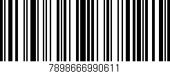 Código de barras (EAN, GTIN, SKU, ISBN): '7898666990611'