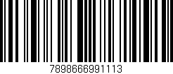 Código de barras (EAN, GTIN, SKU, ISBN): '7898666991113'