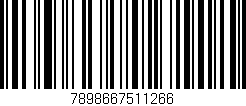 Código de barras (EAN, GTIN, SKU, ISBN): '7898667511266'