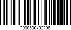 Código de barras (EAN, GTIN, SKU, ISBN): '7898668492786'