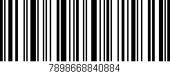 Código de barras (EAN, GTIN, SKU, ISBN): '7898668840884'