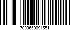 Código de barras (EAN, GTIN, SKU, ISBN): '7898669091551'