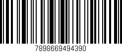 Código de barras (EAN, GTIN, SKU, ISBN): '7898669494390'
