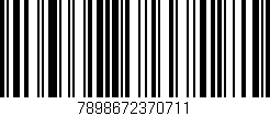 Código de barras (EAN, GTIN, SKU, ISBN): '7898672370711'
