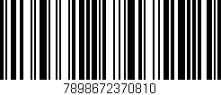 Código de barras (EAN, GTIN, SKU, ISBN): '7898672370810'