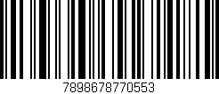 Código de barras (EAN, GTIN, SKU, ISBN): '7898678770553'