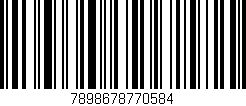 Código de barras (EAN, GTIN, SKU, ISBN): '7898678770584'