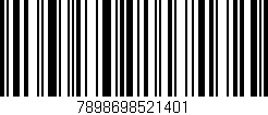 Código de barras (EAN, GTIN, SKU, ISBN): '7898698521401'