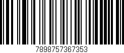 Código de barras (EAN, GTIN, SKU, ISBN): '7898757367353'