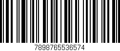 Código de barras (EAN, GTIN, SKU, ISBN): '7898765536574'