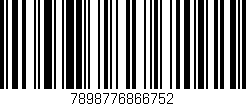 Código de barras (EAN, GTIN, SKU, ISBN): '7898776866752'
