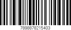 Código de barras (EAN, GTIN, SKU, ISBN): '7898878215403'